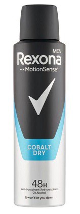Rexona spray Cobalt 150ml men | Kosmetické a dentální výrobky - Pánská kosmetika - Deodoranty - Spray